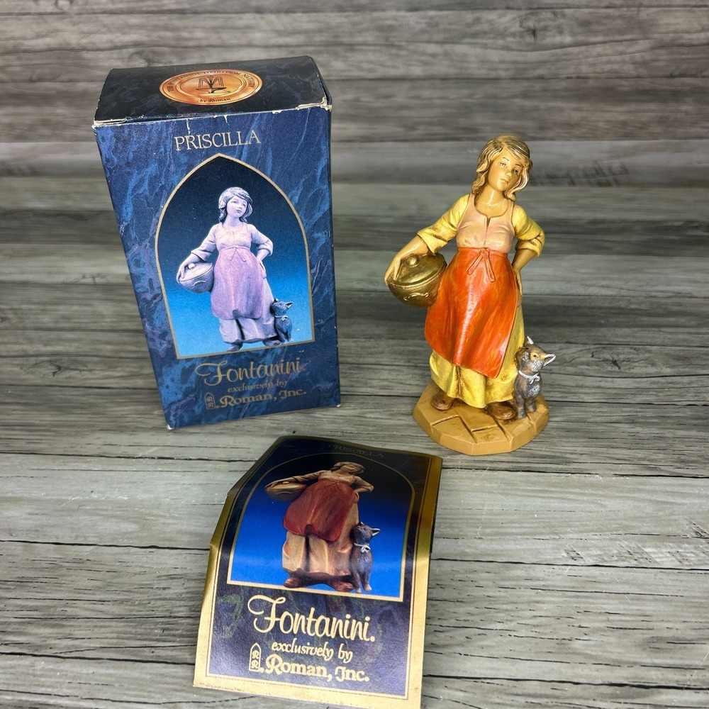 Fontanini Priscilla 5" Collection Figure Italy #75506 1997